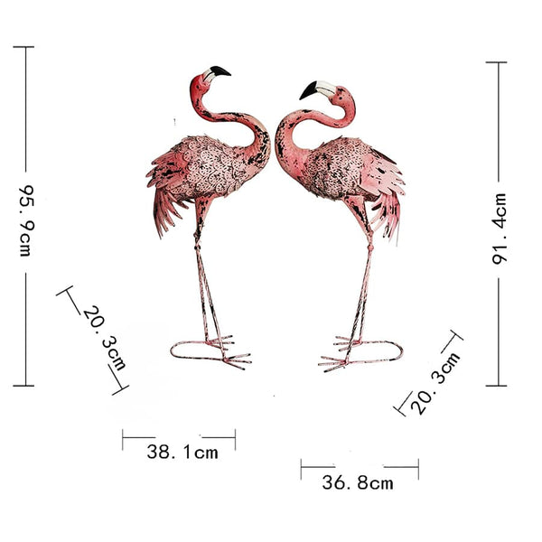 Flamingo Pair